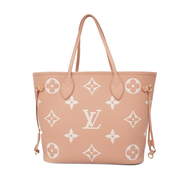 Auth Louis Vuitton Monogram Empreinte Neverfull MM M46329 Women's Tote Bag - Picture 6 of 6